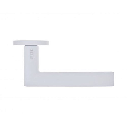 Ручки на розеті GAVROCHE Ruthenium AL-A33 White білий - Фото №3