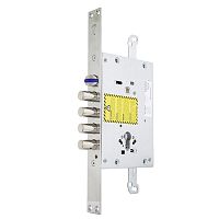 Механізм замка MUL-T-LOCK CTFCB1032800A L.O.G. (BS65*85мм) хром полірований без зв.планки