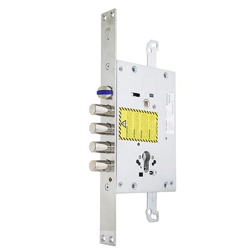 Механізм замка MUL-T-LOCK CTFCB1032800A L.O.G. (BS65*85мм) хром полірований без зв.планки - Фото №1
