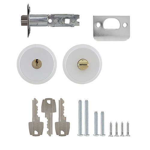 Ручки-заскочка TESA TULIP 3500U0 (BS60/70мм) білий - Фото №5