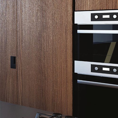 Ручки для розсувної системи AGB Wave WC B300020293 чорний матовий - Фото №3