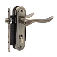 Комплект замка LINDE A-1295 PZ (BS40*62мм) AB стара бронза