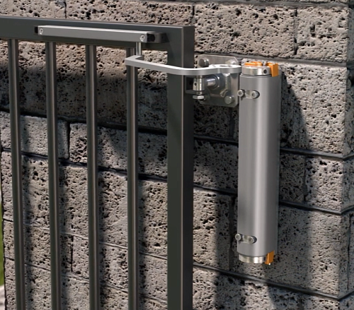 Дотягувач для хвіртки LOCINOX Verticlose-2-wall з установкою на стіну сірий - Фото №3