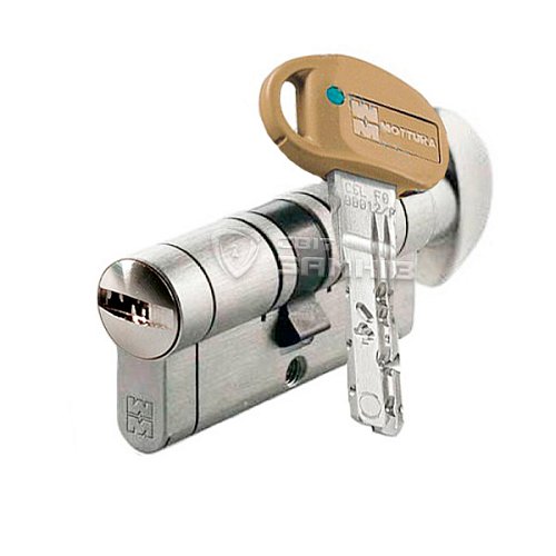 Циліндр MOTTURA Champions C39 92T (46*46T) нікель матовий - Фото №1
