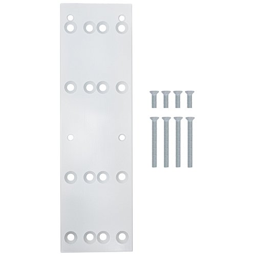 Монтажна пластина CISA 07153.02 для дотягувачів серій C1510.03, C1511.03 60 мм білий - Фото №3