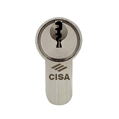 Циліндр CISA C3000 100T (50*50T) нікель матовий 3 ключі - Фото №4