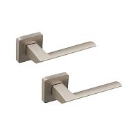 Ручки на розеті GAVROCHE Wolframium W-Z3 MSN матовий нікель