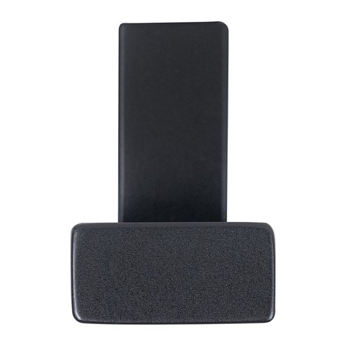Ручка скоба ABARO Sydney 90° L:600 X:400 W:40*20mm SS 304 чорний RAL 9005 (половинка) - Фото №5