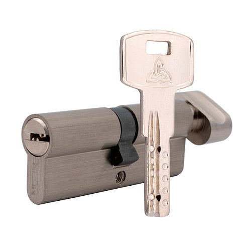 Циліндр KEDR Zink 90T (55*35T) ZCN нікель - Фото №1