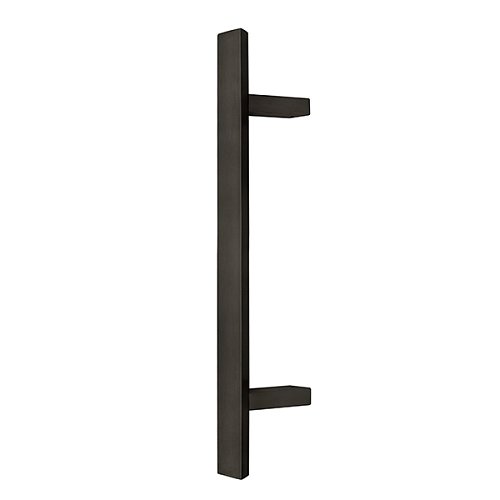 Ручки скоби ABARO Sydney 45° L:400 X:200 W:40*20mm SS 304 чорний RAL 9005 (комплект) - Фото №6