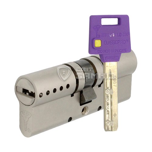 Циліндр MUL-T-LOCK MTL400/ClassicPRO 80 (40*40) нікель сатин - Фото №1