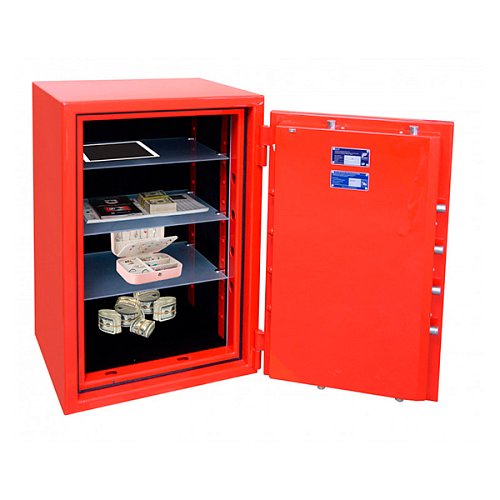 Сейф зламостійкий GRIFFON CLE III.95.E COMBI GLOSS RED - Фото №4