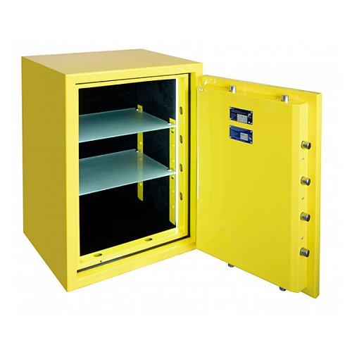 Сейф зламостійкий GRIFFON CLE III.80.E COMBI GLOSS YELLOW - Фото №3