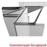 Розсувна система Compack Living 180° F60 на 2 полотна до 50 кг ліва
