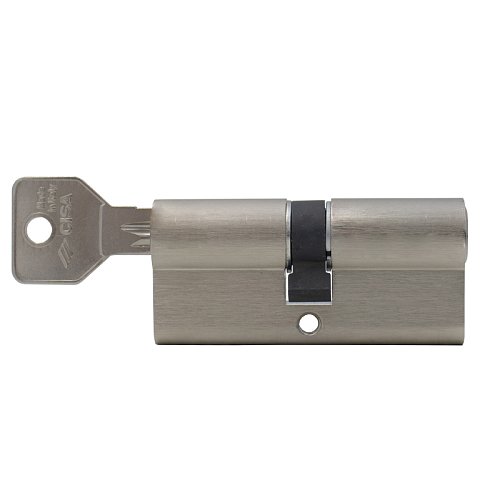 Циліндр CISA C2000 100 (50*50) нікель матовий 3 ключі - Фото №4