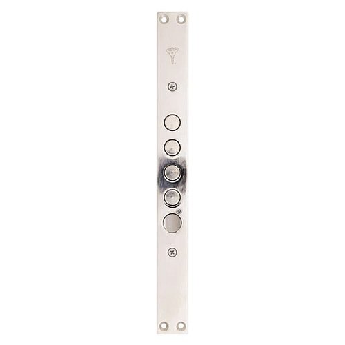Механізм замка MUL-T-LOCK CTM10328A01A L.O.G. (BS65*85мм) хром полірований без зв.планки - Фото №4