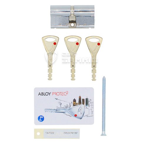 Циліндр ABLOY Protec2 82 (41*41) хром полірований - Фото №3