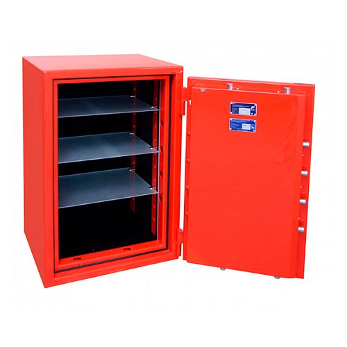 Сейф зламостійкий GRIFFON CLE III.95.E COMBI GLOSS RED - Фото №3
