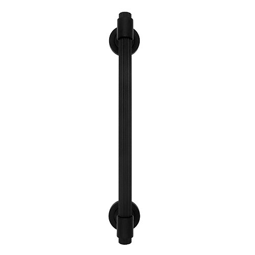 Ручка скоба OZEN Erva AP212.30-90° L: X:300 W:20mm чорний (половинка) - Фото №2