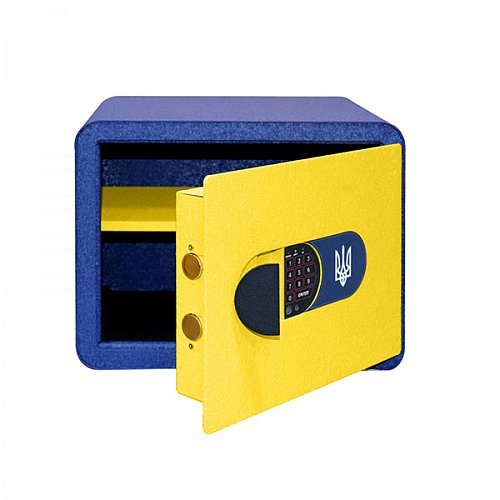 Сейф меблевий GRIFFON MSR.30.E YELLOW-BLUE - Фото №3