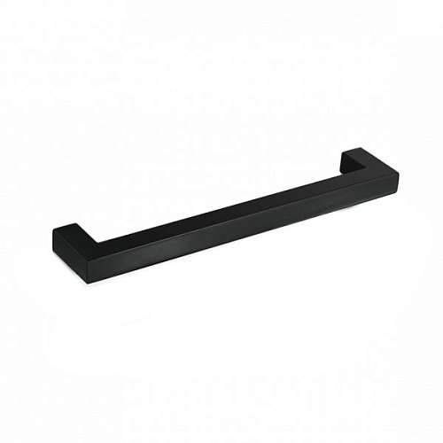 Ручка меблева MVM SS-1024 192 мм Black чорна - Фото №2