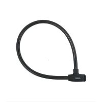 Замок для велосипеда TOKOZ Moto Black з тросом 100см 2 ключа