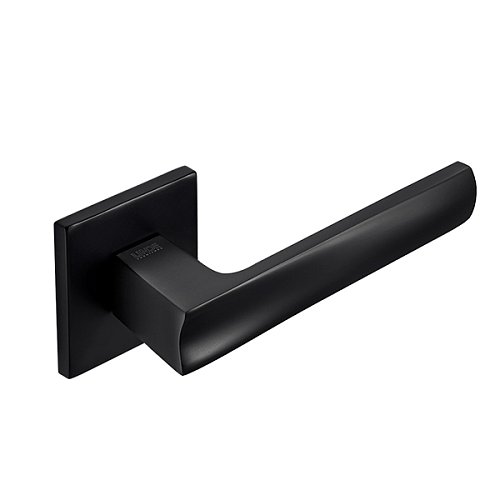 Ручки на розеті MVM/Linde A-2010 (T20-E20) тонка розета BLACK чорний - Фото №3