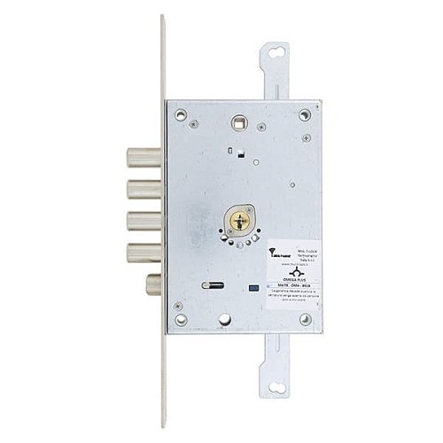 Механізм замка MUL-T-LOCK Omega OFMPA10328L 3in1 (BS65*85мм) хром полірований без зв.планки - Фото №2