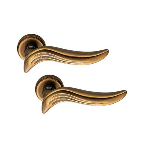 Ручки на розеті COLOMBO Piuma AR11 (CD79BZG-CD1003) бронза - Фото №1