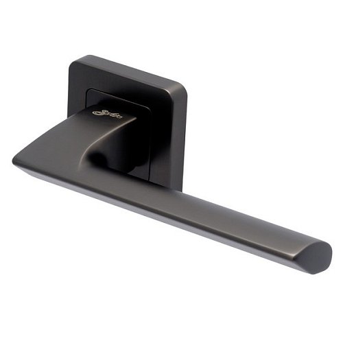 Ручки на розеті SAFITA Razor SQ MSB графіт матовий  - Фото №3