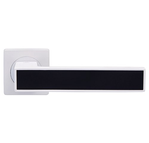 Ручки на розеті GAVROCHE Magnium AL-A1 WHITE/BLACK білий/чорний - Фото №3