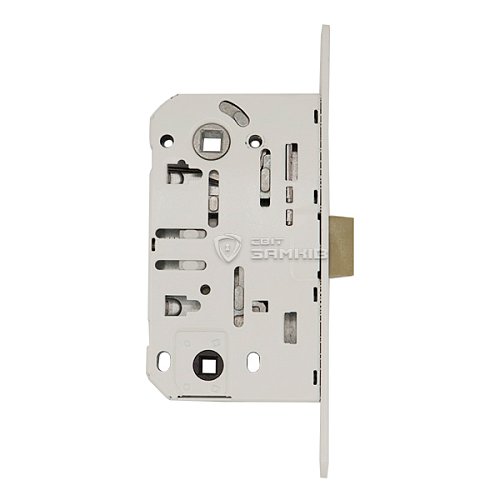 Механізм замка MVM P-2056 WC (BS50*96мм) пласт.язичок White білий - Фото №2