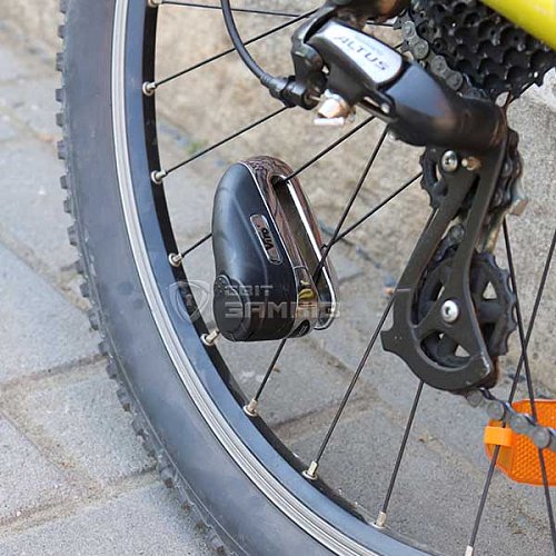 Замок для мотоцикла VIRO Moto Hammer на гальмівний диск 2 ключа - Фото №6