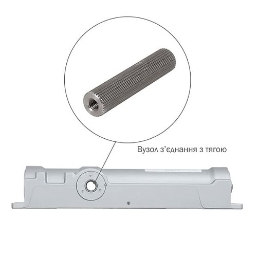 Дотягувач ABLOY DC250 CAM BC EN1-6 без тяги  до 120кг FIRE Коричневий - Фото №7