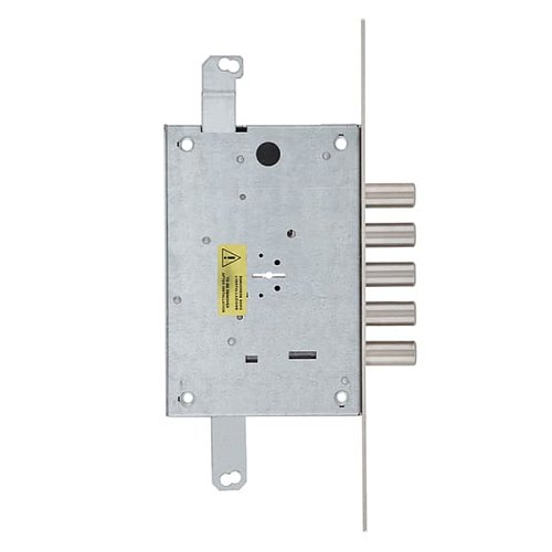 Механізм замка MUL-T-LOCK Matrix DFMA0328M (BS65мм) хром полірований без зв.планки - Фото №3