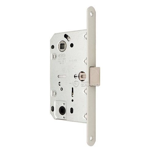 Механізм замка AGB Mediana Evolution WC (BS50*96мм) сатин - Фото №1