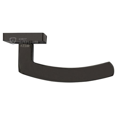 Ручки на розеті KEDR R06.593-AL black nickel чорний нікель - Фото №3