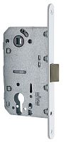 Механізм замка MVM P-2056 PZ (BS50*85мм) пласт.язичок White білий