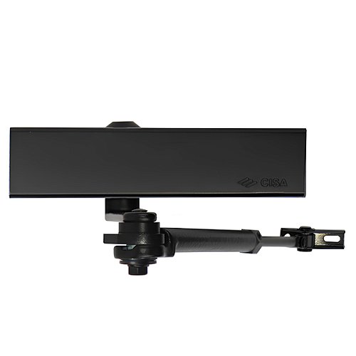 Дотягувач CISA C1611.05.0.90 Professional Plus2 BC STD HO з фіксацією до 120 кг чорний - Фото №2