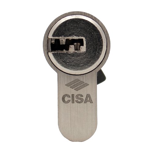 Циліндр CISA ASIX P8 100 (45*55) нікель матовий 3 ключі - Фото №3