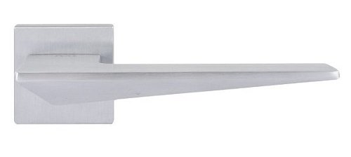 Ручки на розеті RDA Prizma (WC49-RY49) зістарений матовий хром - Фото №2