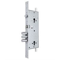Механізм замка MUL-T-LOCK 415G Двосистемний (BS63*85мм) хром полірований без зв.планки