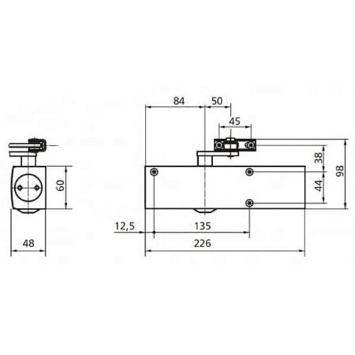 Дотягувач GEZE TS 2000 VBC STD до 100кг FIRE Чорний - Фото №2