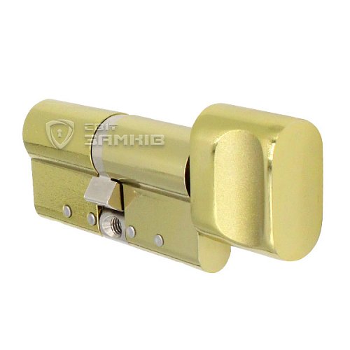 Циліндр ABLOY Protec2 113T (77H*36T) (H - гартована сторона) латунь полірована - Фото №3