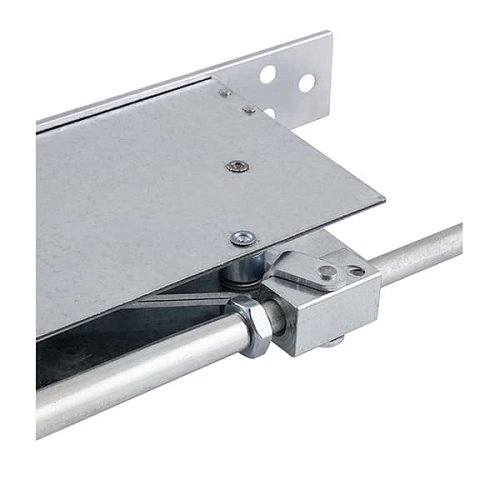 Механізм замка MUL-T-LOCK 415G Двосистемний (BS63*85мм) хром полірований комплект - Фото №7