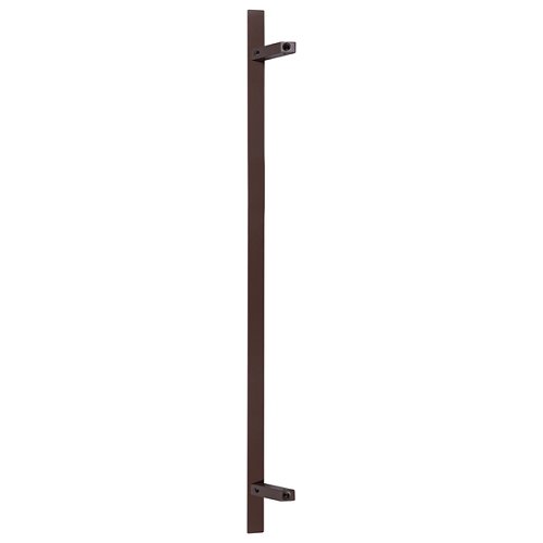 Ручки скоби ABARO Sydney 45° L:1200 X:1000 W:40*20mm SS 304 коричневий RAL 8017 (комплект) - Фото №4