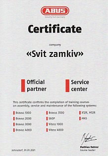 sertificate